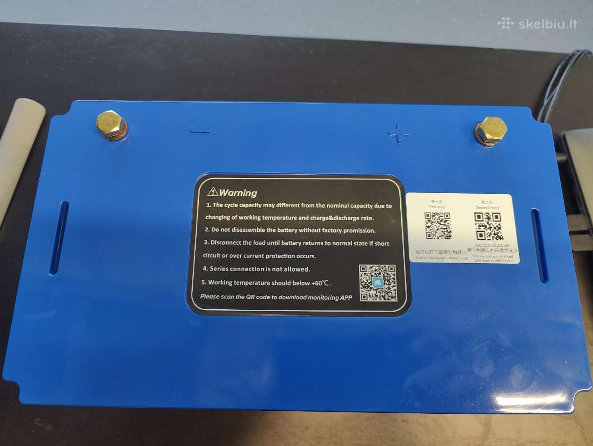 Lifepo4 baterija Solarfam 12.8v 100ah - nuotraukos Nr. 6