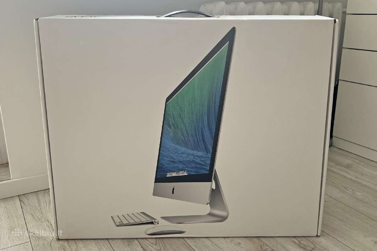 iMac 27 Late 2013 (Max komplektacija) - nuotraukos Nr. 4