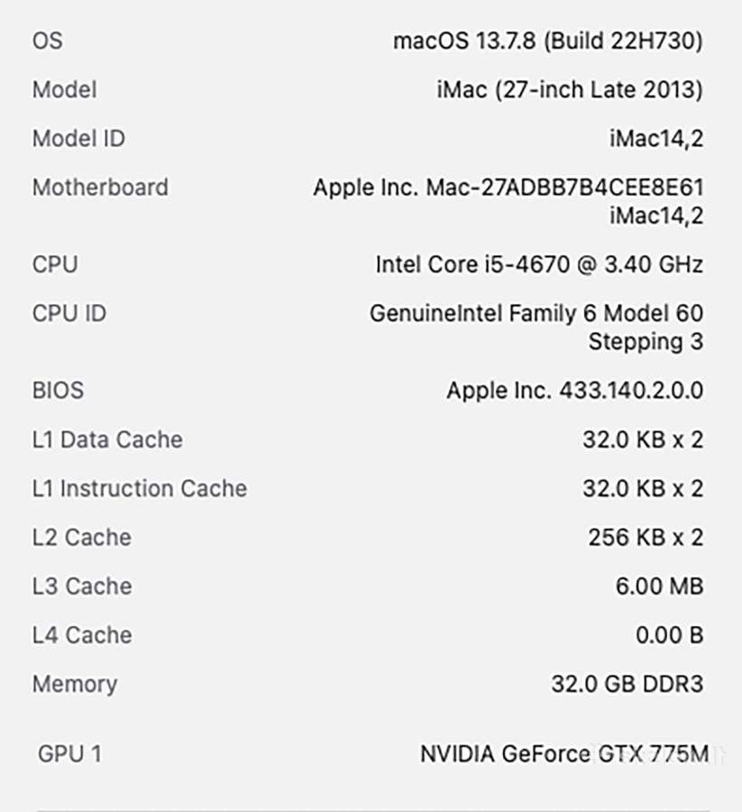 iMac 27 Late 2013 (Max komplektacija) - nuotraukos Nr. 7
