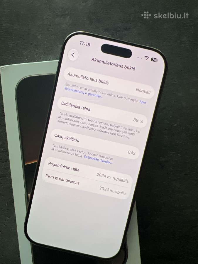 iPhone 16 pro - nuotraukos Nr. 3