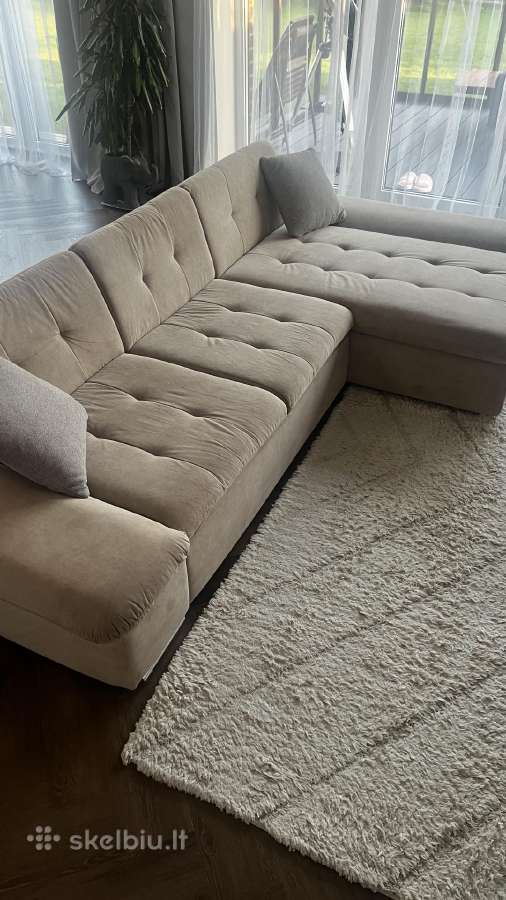 Sofa-lova (L forma) - nuotraukos Nr. 4