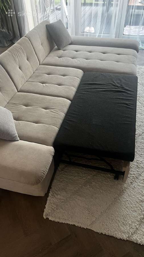 Sofa-lova (L forma) - nuotraukos Nr. 6