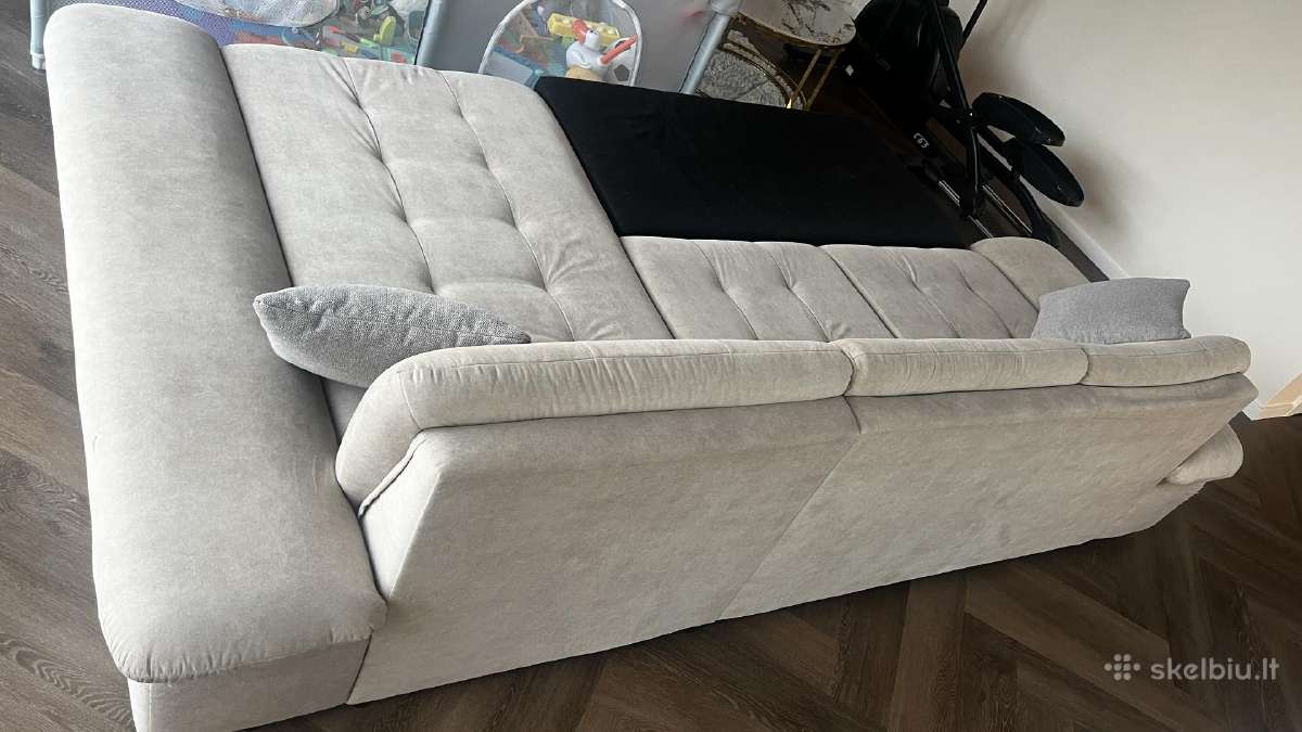 Sofa-lova (L forma) - nuotraukos Nr. 8