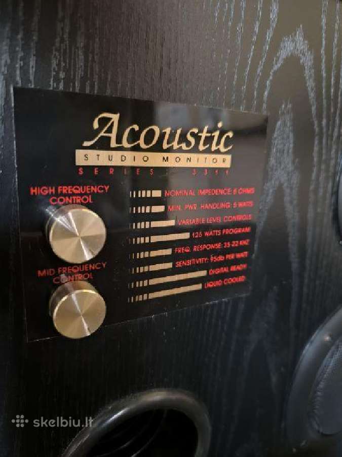 Acoustic studio monitor series 3311 - nuotraukos Nr. 3