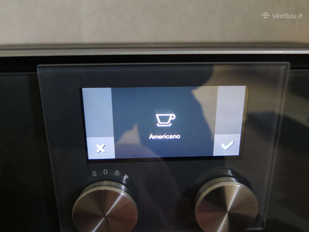 Gaggenau įmontuojamas automatinis kavos aparatas - nuotraukos Nr. 13