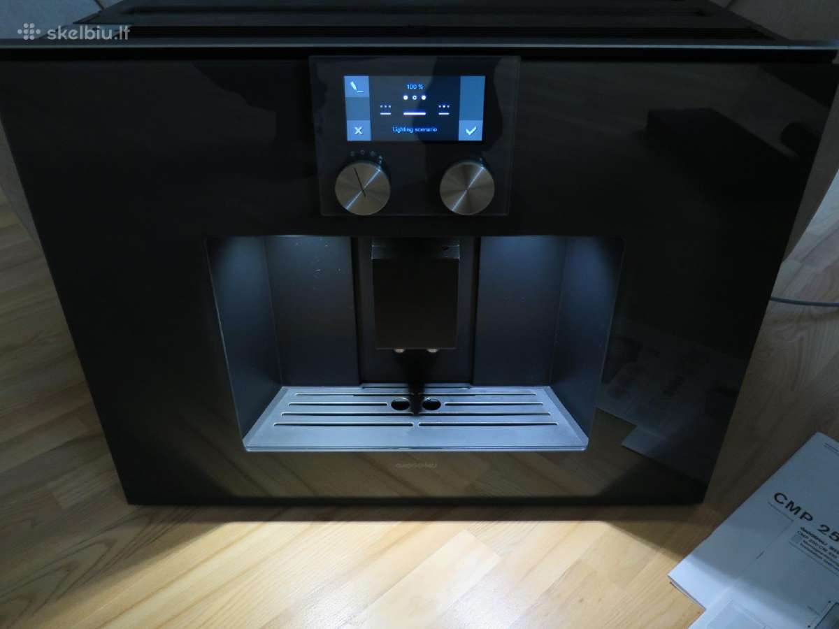 Gaggenau įmontuojamas automatinis kavos aparatas - nuotraukos Nr. 6