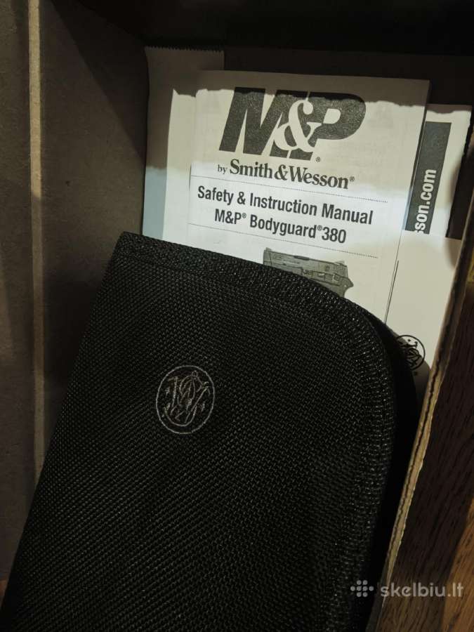 Pistoletas Smith & Wesson M&p Bodyguard 380 su šov - nuotraukos Nr. 4