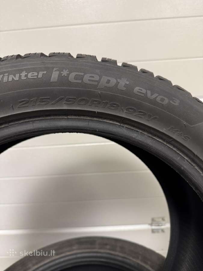 Žieminės padangos Hankook 215/50 R18 - nuotraukos Nr. 2