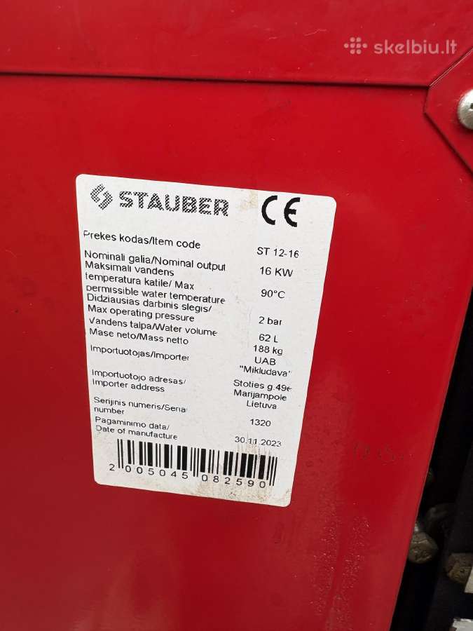 Stauber 16kw - nuotraukos Nr. 3
