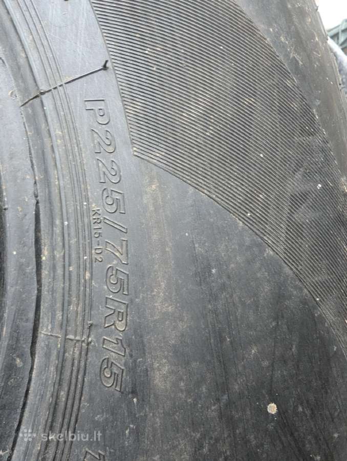 M+s padangos 225/75 R15 - nuotraukos Nr. 2