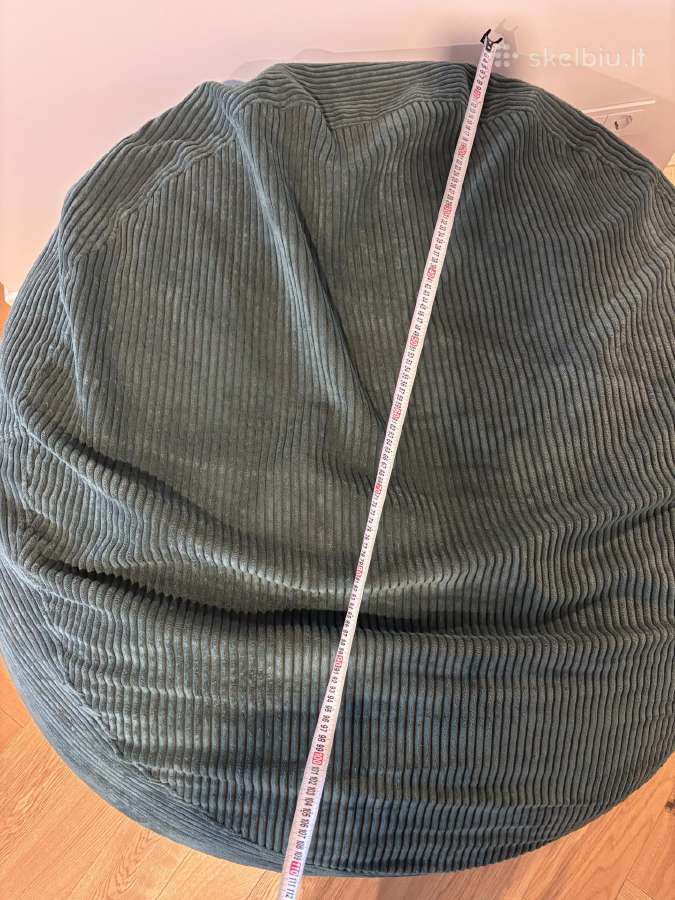 110 cm žalias sėdmaišis - nuotraukos Nr. 2