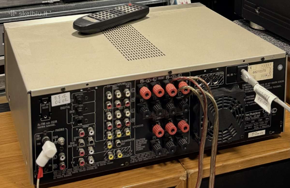 Technics sa-da8 / resiveriai - nuotraukos Nr. 2