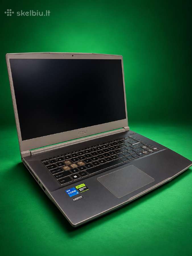 Parduodamas Msi Thin 15 B12uc + Dovana! - nuotraukos Nr. 3