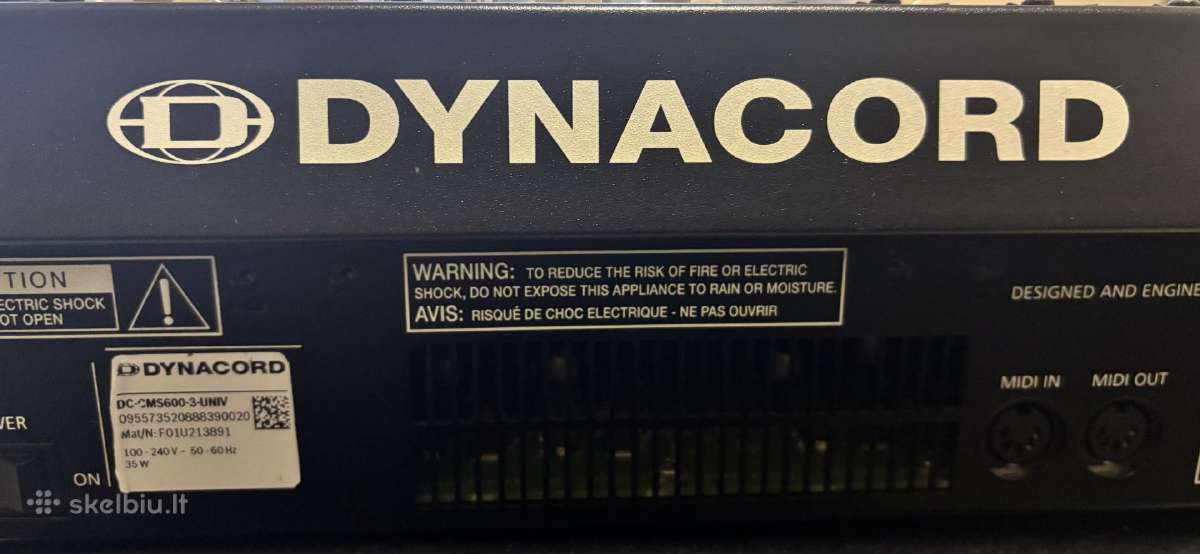Dynacord cms600-3 - nuotraukos Nr. 2