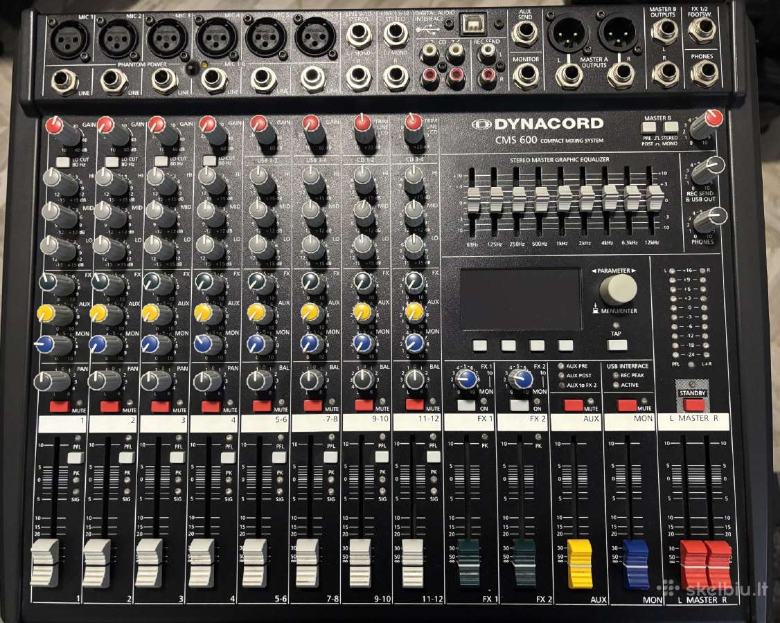 Dynacord cms600-3 - nuotraukos Nr. 5