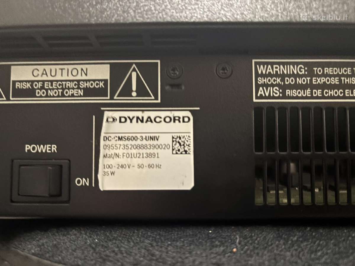 Dynacord cms600-3 - nuotraukos Nr. 6