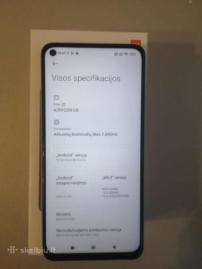 Redmi Note 9 - nuotraukos Nr. 4