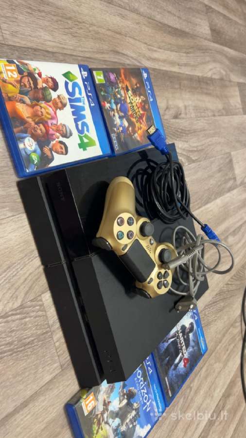 Ps4 1tb su pulteliu ir 4 zaidimais - nuotraukos Nr. 2