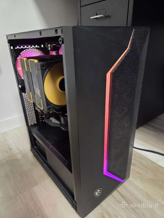 Žaidimų kompiuteris (Rtx 4070 super, 32 GB ddr5) - nuotraukos Nr. 2