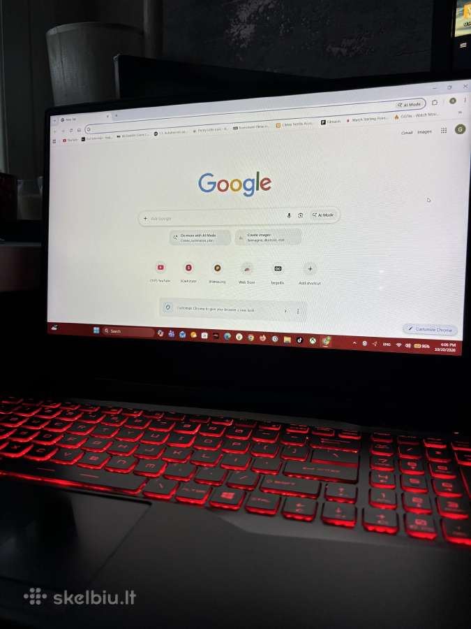 Msi gl65 9sfx - nuotraukos Nr. 3