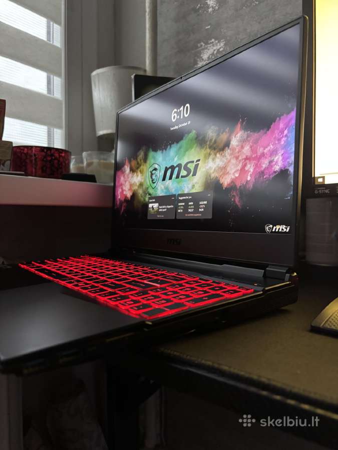 Msi gl65 9sfx - nuotraukos Nr. 12