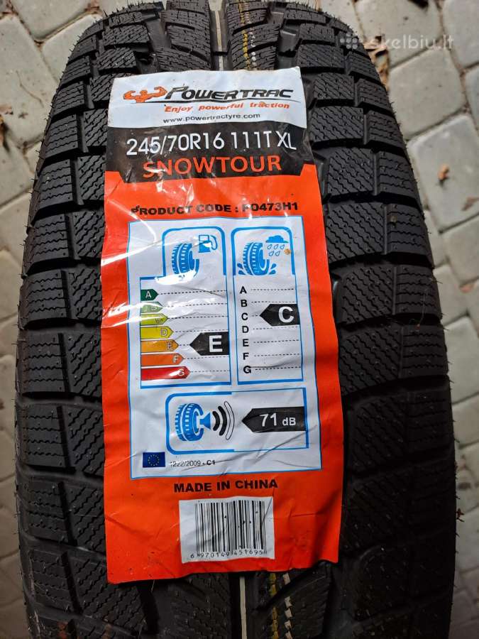 Naujos padangos Powertrac R16 - nuotraukos Nr. 2