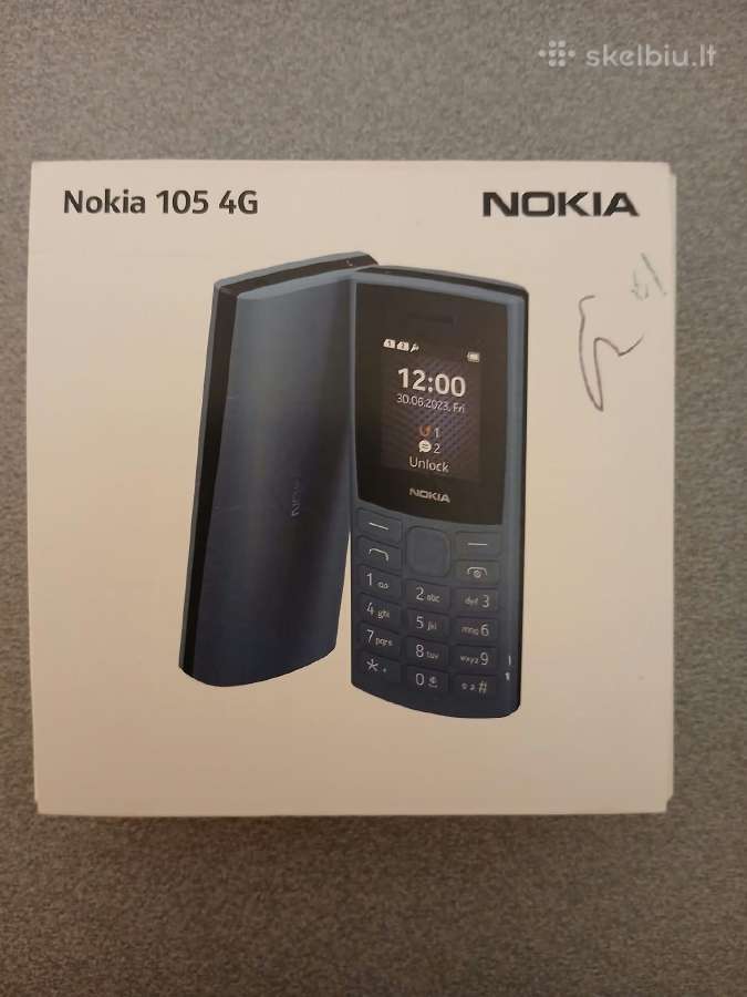 Telefonas Nokia 105 4G - nuotraukos Nr. 3