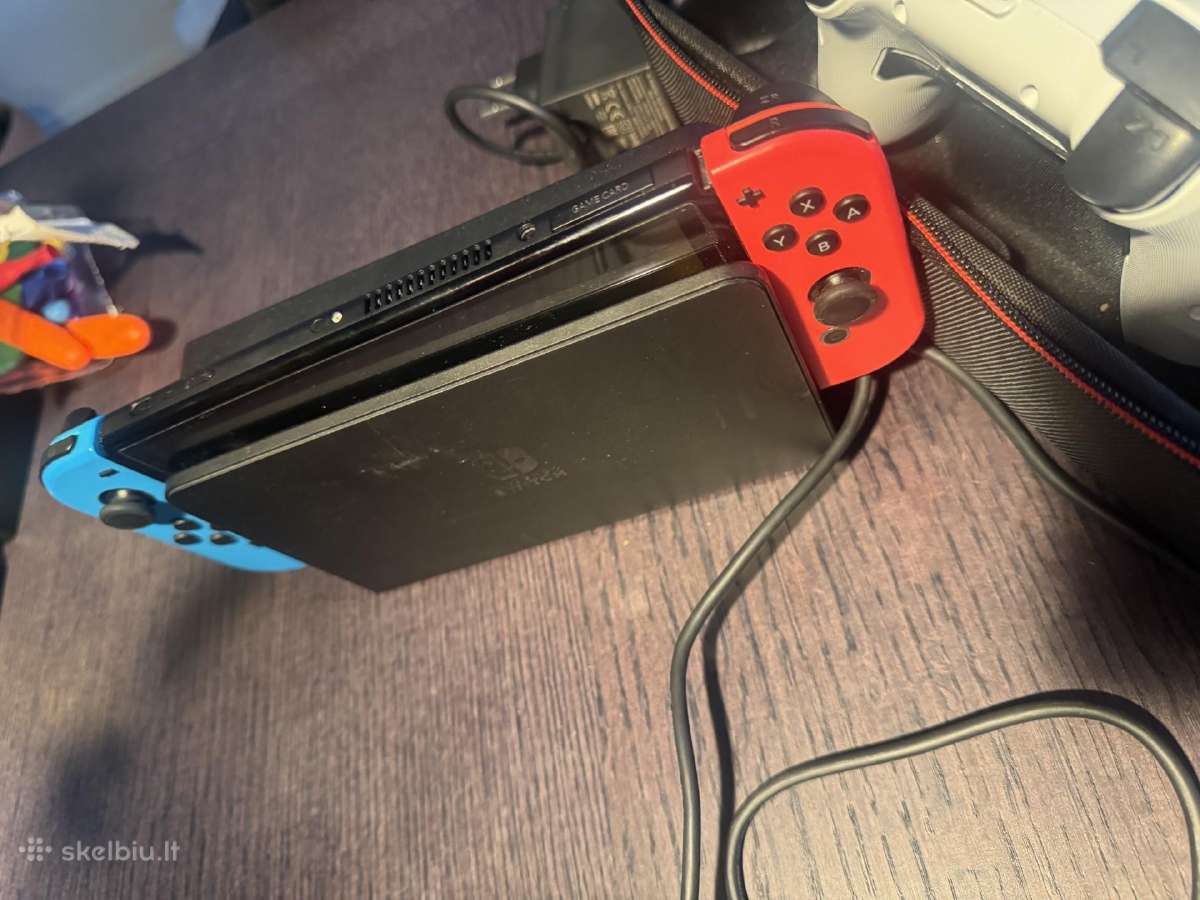 Nintendo Switch su 3 zaidimais - nuotraukos Nr. 6