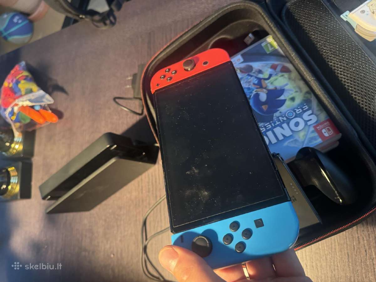 Nintendo Switch su 3 zaidimais - nuotraukos Nr. 7