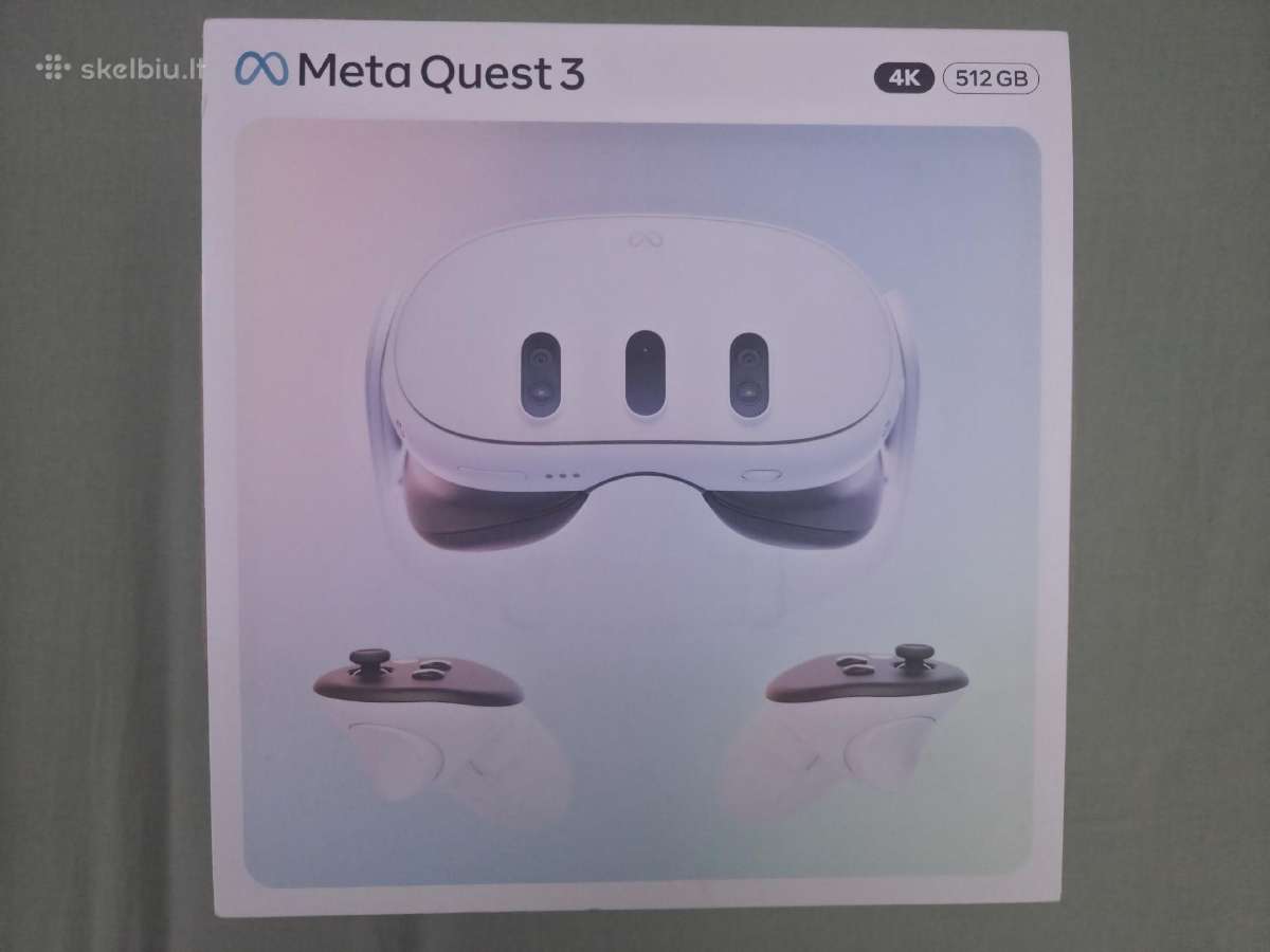 Meta Quest 3 512gb - nuotraukos Nr. 5