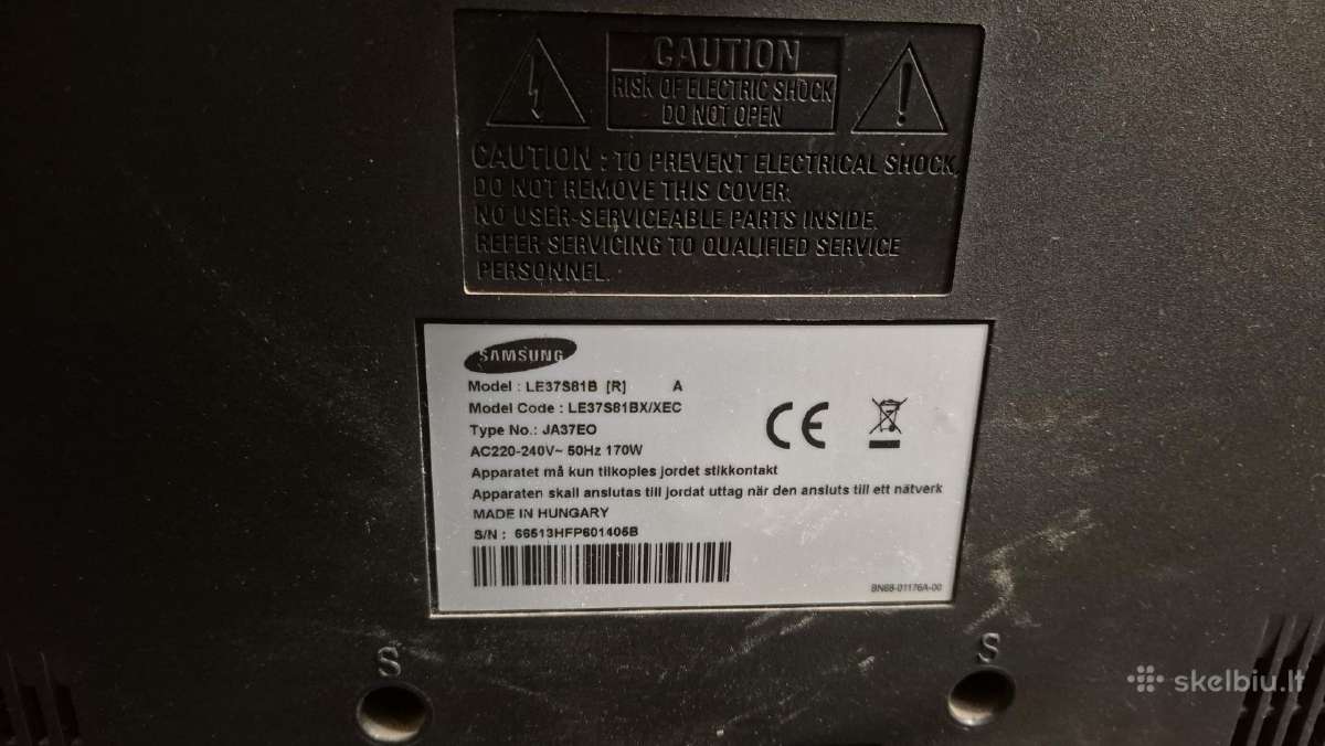 Samsung 37, - nuotraukos Nr. 2