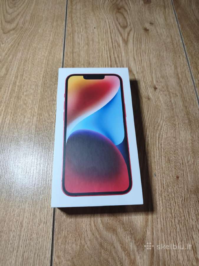 Apple iPhone 14 (Product Red) + Originali dėžutė - nuotraukos Nr. 9
