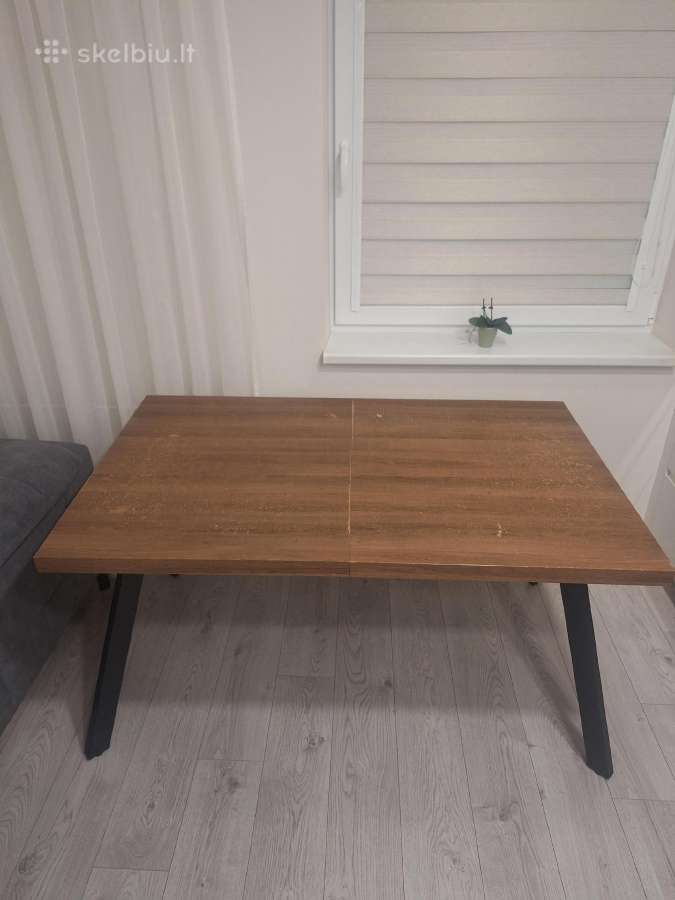 Stačiakampis išskleidžiamas stalas 140-180x85 cm - nuotraukos Nr. 2