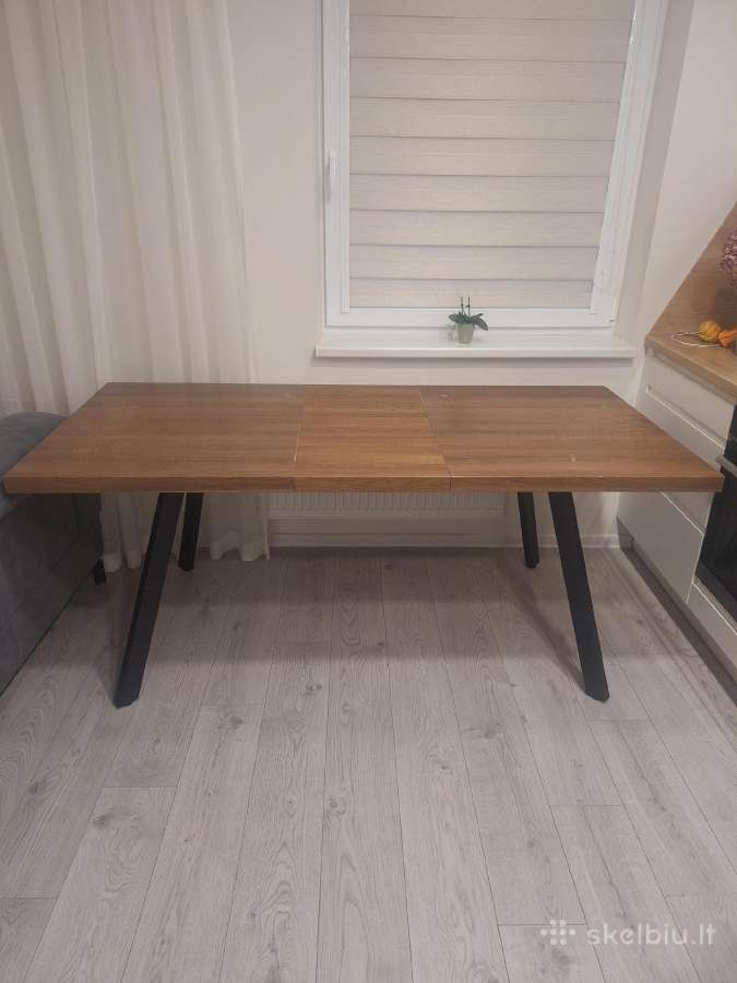 Stačiakampis išskleidžiamas stalas 140-180x85 cm - nuotraukos Nr. 3