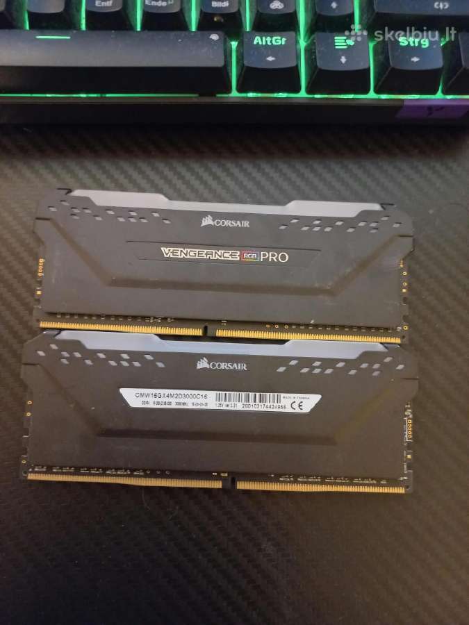 Corsair Vengeance Rgb Pro Ddr4 2x8gb 16gb 3000mhz - nuotraukos Nr. 3