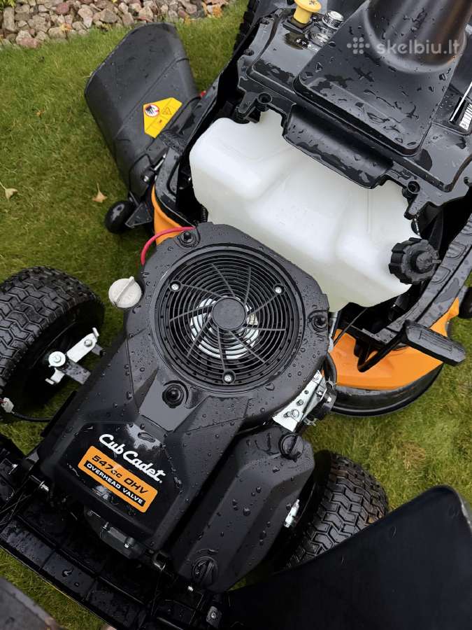Sodo traktoriukas Cub cadet - nuotraukos Nr. 6