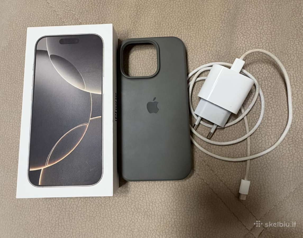 Geros būklės Apple iPhone 16 Pro, 128gb - nuotraukos Nr. 6