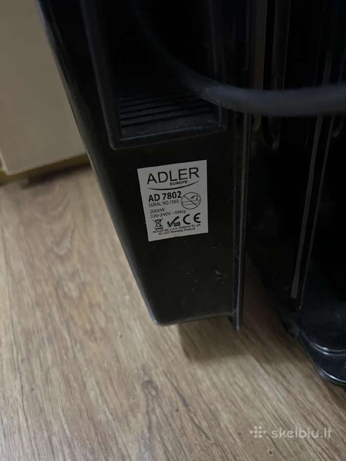 Adler Ad7802 tepalinis šildytuvas - nuotraukos Nr. 2