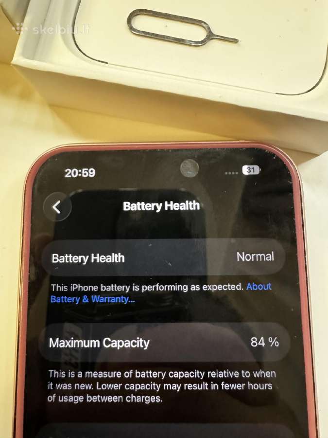 iPhone 15 128gb - nuotraukos Nr. 10