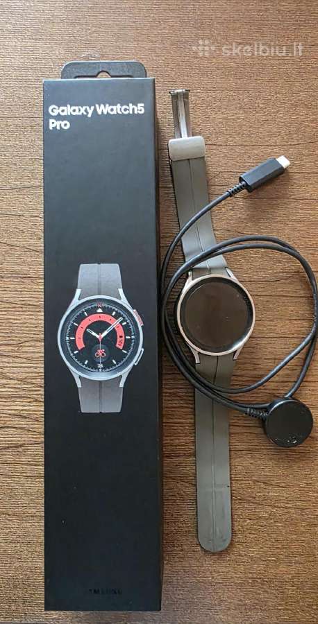 Samsung watch 5 pro - nuotraukos Nr. 2