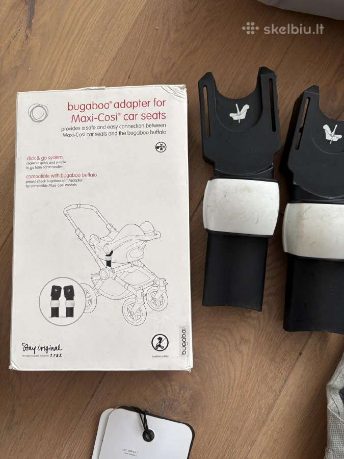 Bugaboo vežimas su Maxi-cosi automobiline kėdute - nuotraukos Nr. 19
