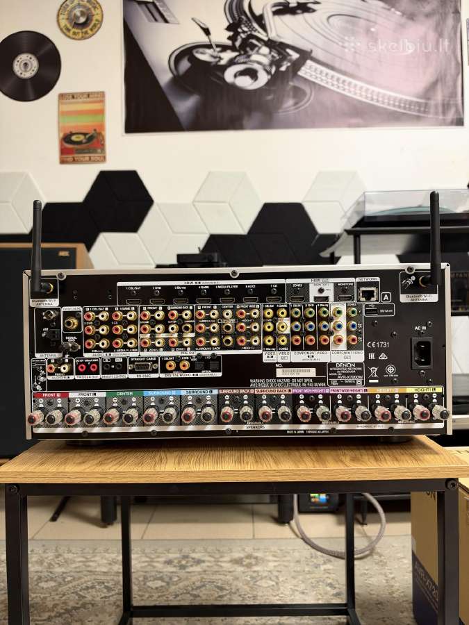 Denon Avr-x7200wa (WiFi/atmos/bluetooth.) - nuotraukos Nr. 5