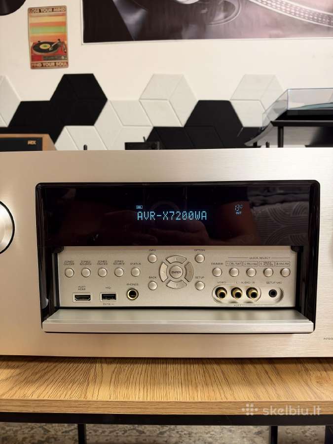 Denon Avr-x7200wa (WiFi/atmos/bluetooth.) - nuotraukos Nr. 6