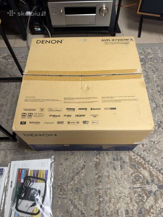 Denon Avr-x7200wa (WiFi/atmos/bluetooth.) - nuotraukos Nr. 9