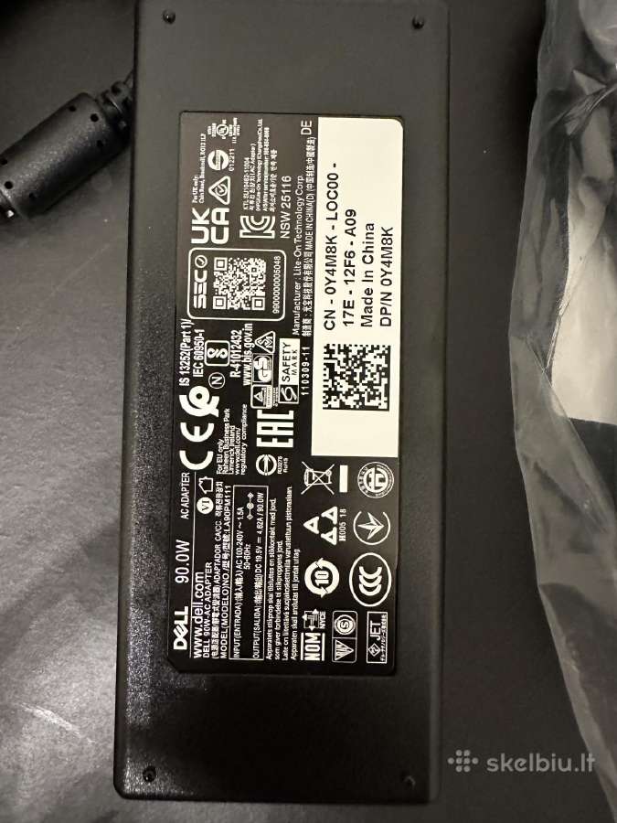 Dell originalus 90w ikroviklis - nuotraukos Nr. 2