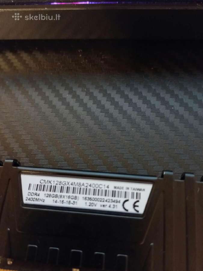 Corsair Vengeance Lpx Ddr4 2x16gb 32gb 2400mhz - nuotraukos Nr. 2