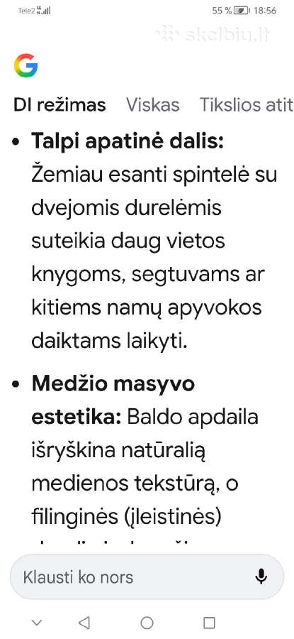 Ąžuolo masyvo sekreteras - nuotraukos Nr. 10
