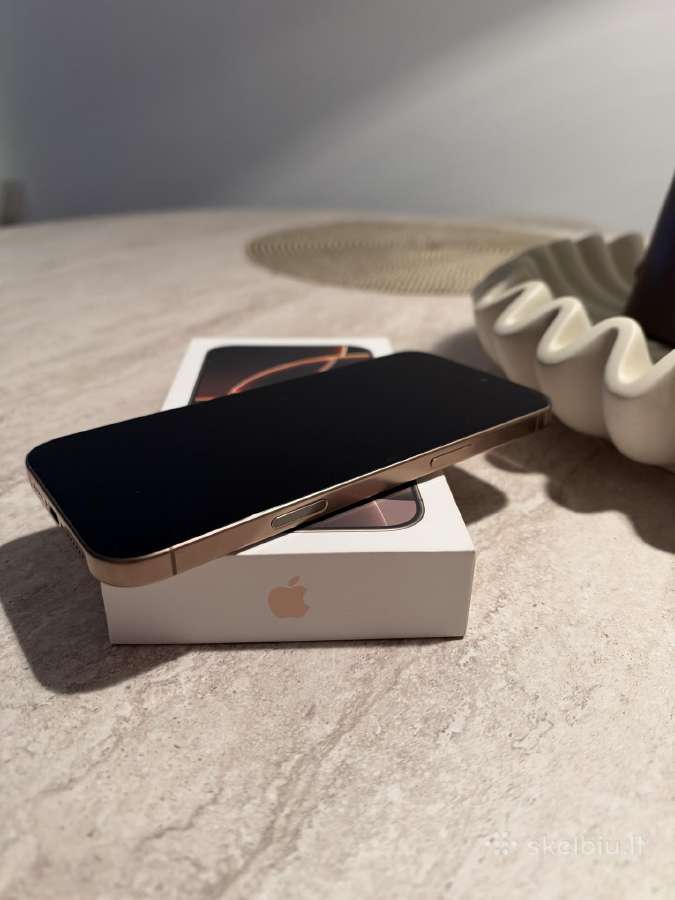 iPhone 16 Pro Max 256gb Desert Titanium - nuotraukos Nr. 3