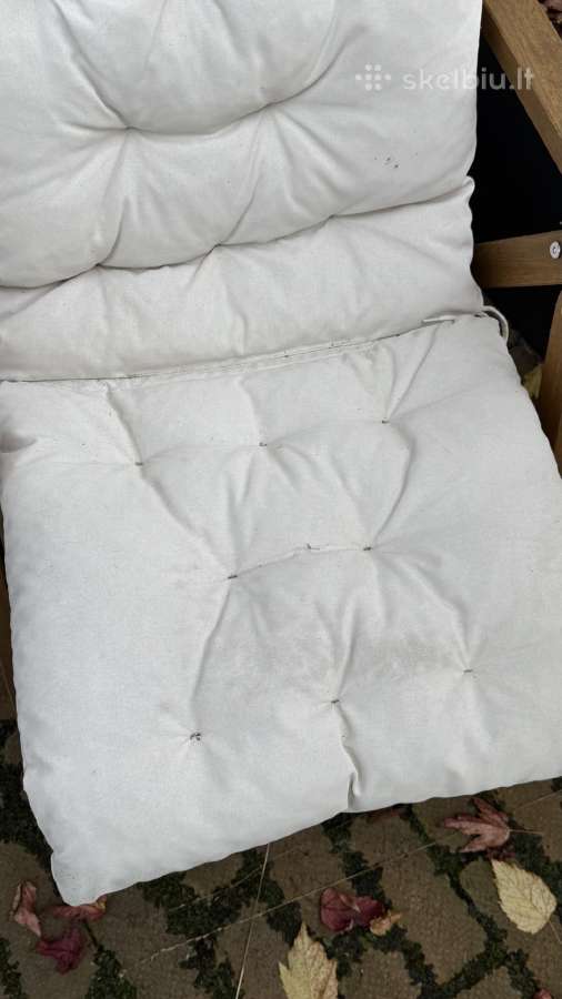 Ikea sulankstomos kėdės su minkštomis pagalvėlėm - nuotraukos Nr. 2