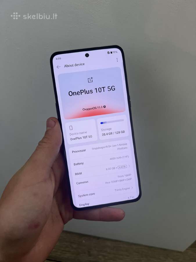 Oneplus 10t - nuotraukos Nr. 2